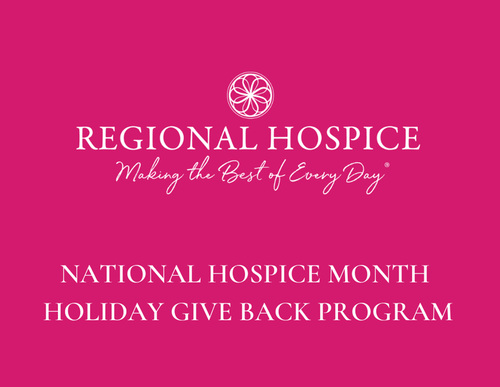 National Hospice Month Holiday Give Back Program
